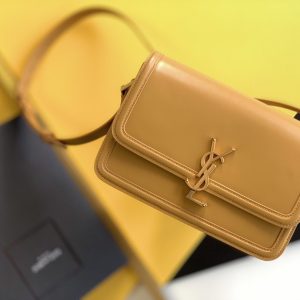 Saint Laurent Solferino Medium Satchel With Gold Hardware 23cm