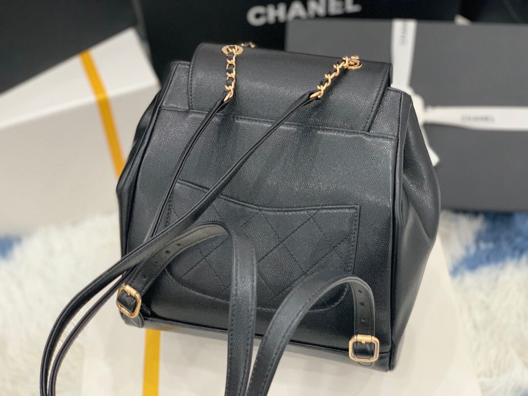 Chanel Backpack Black 25cm - Image 3