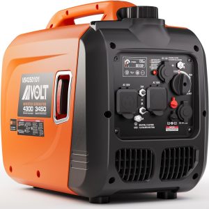 AIVOLT 8000W Dual Fuel Portable Inverter Generator Gas Propane Electric Start 50 State Approved